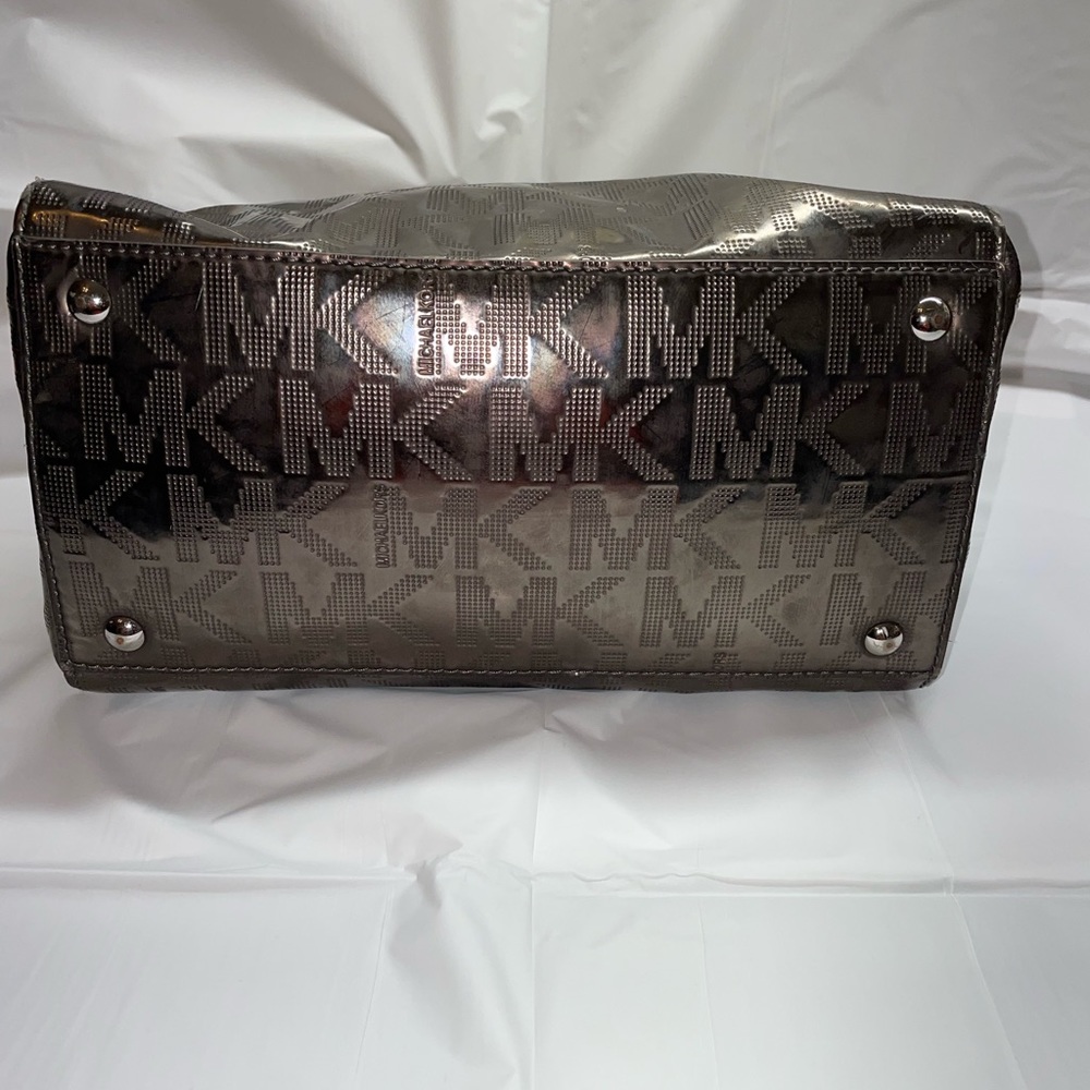 Michael Kors Gold Small Satchel - Picture 3 of 4